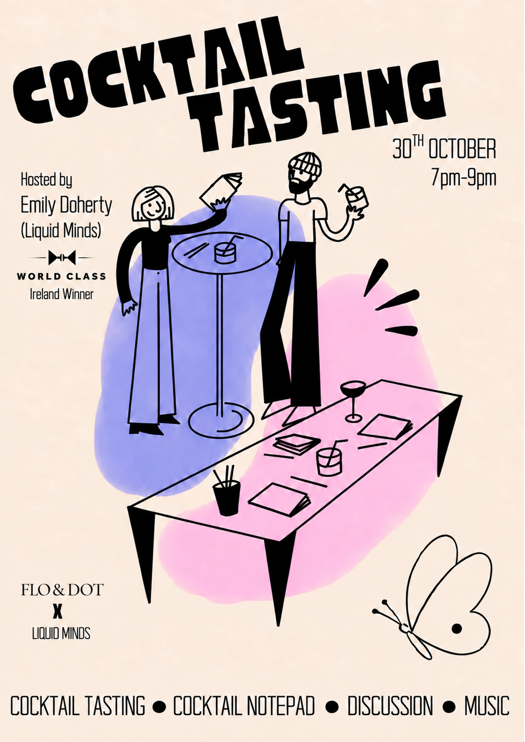 Cocktail Tasting with Liquid Minds - 30th October
