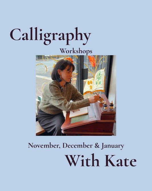 Calligraphy Workshops with Lettering By Kate